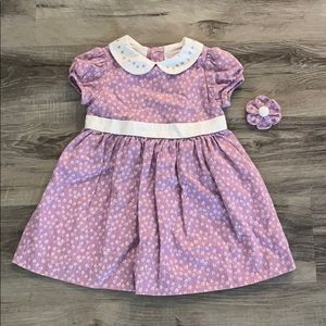 Janie and Jack floral dress size 6-12 months